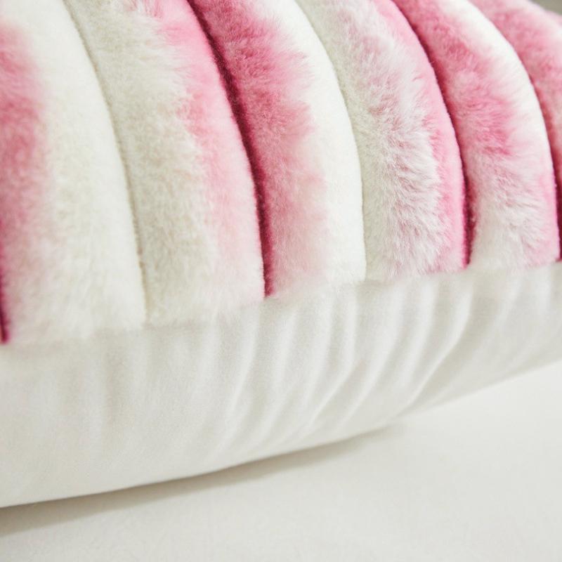 Tie Dye Striped Pillow Pillow Cover Soft and Comfortable Bedroom Living Room Sofa 45*45