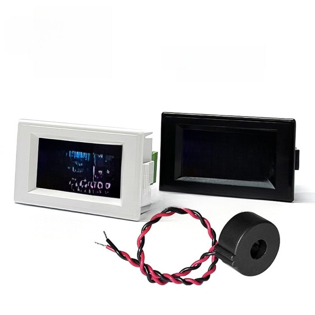 1pc LCD Digital Display Single Phase Power Meter AC 60-300V 0-100A Energy Voltage Current Frequency Power Factor Monitoring