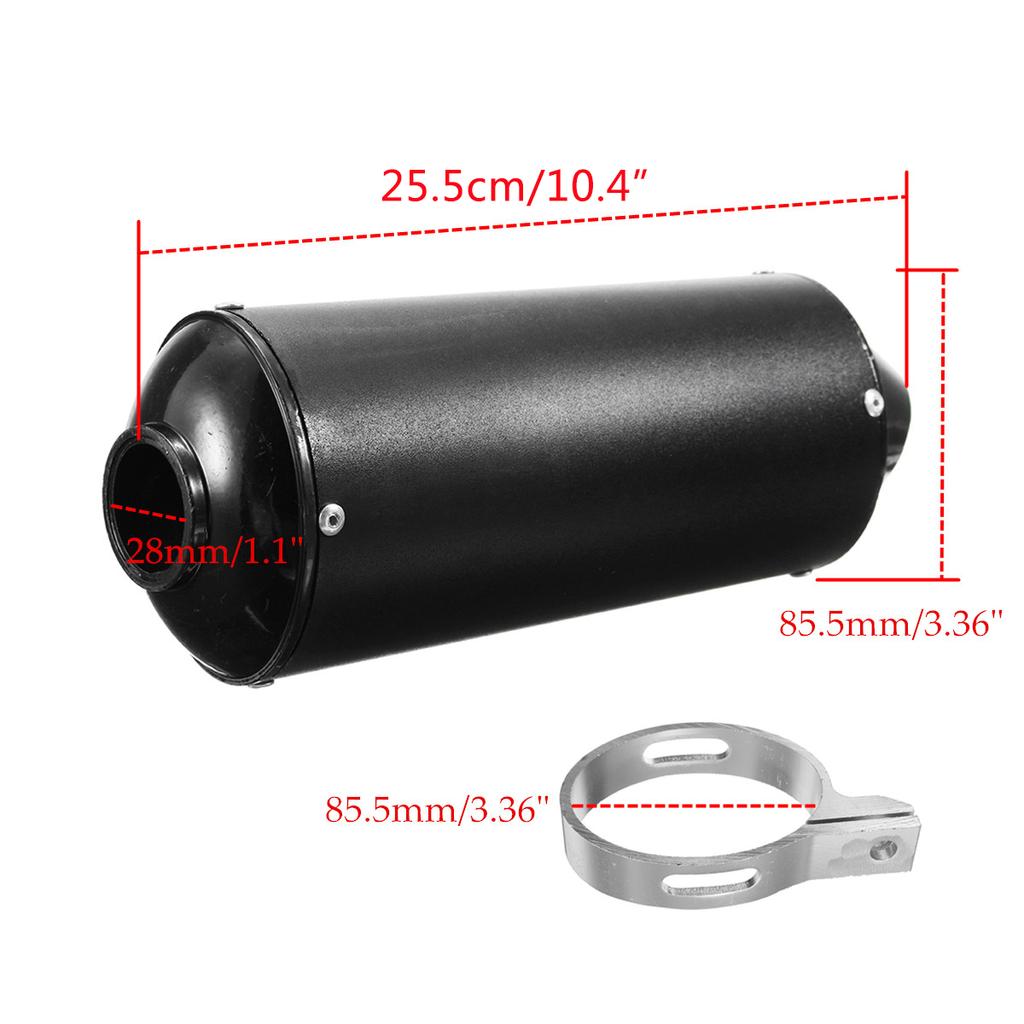 28mm Muffler Exhaust Pipe Clamp 50cc 110cc 125cc Dirt Pit Rro Quad Bike ATV