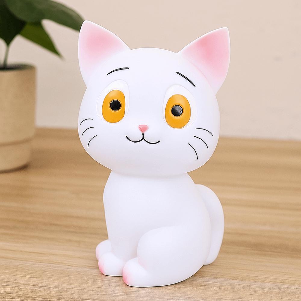Anti Drop Cartoon Cat Money Boxes Savings Tank Cat Model Piggy Bank  Coins Cash