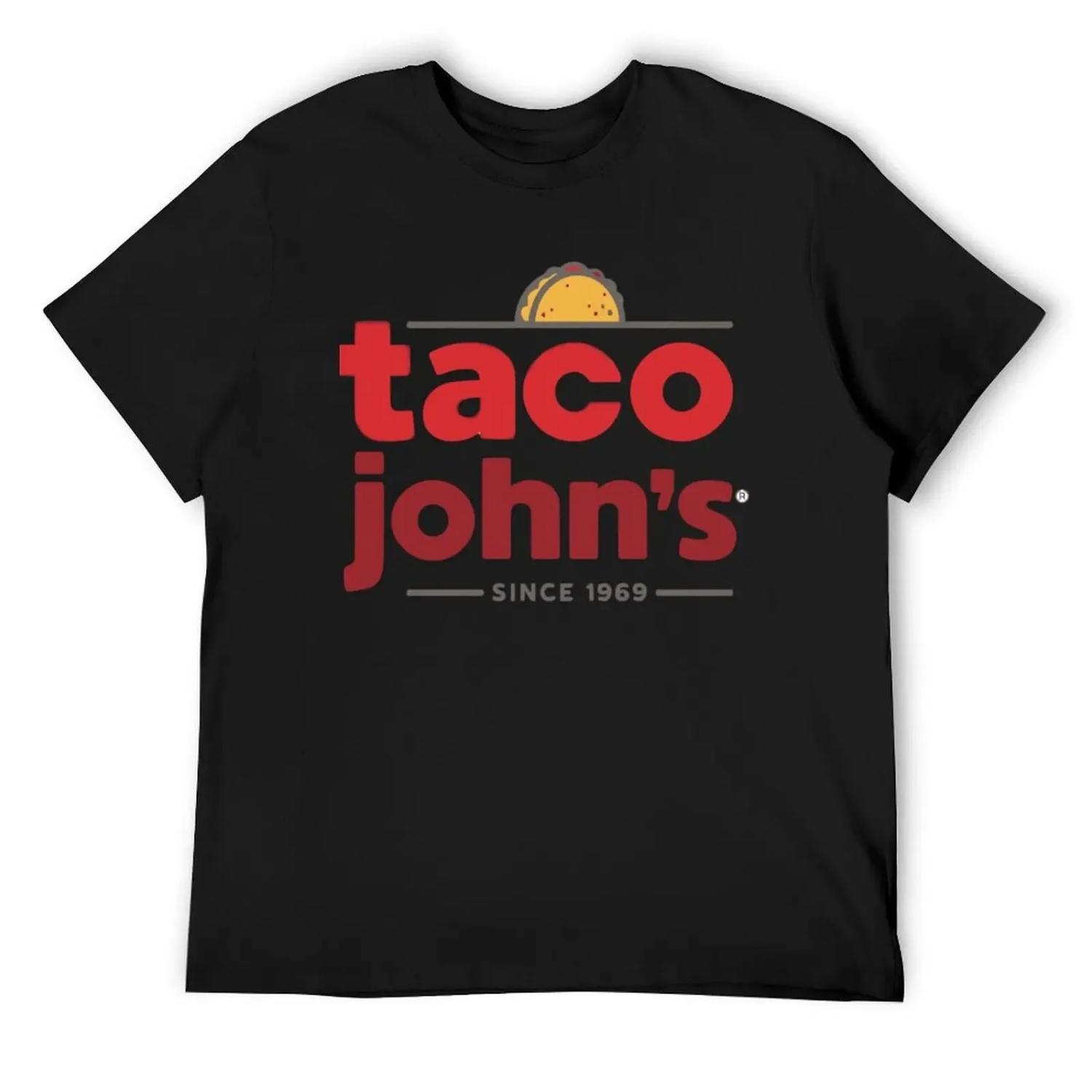 

Taco Johns Mexican T-Shirt boys whites custom t-shirts tops Anime t-shirt mens fashion XXXXXL різнокольоровий