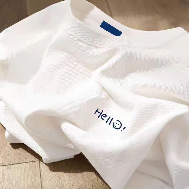 Men's Ice Silk Quick-Dry Crew Neck T-Shirt, Short Sleeve, Loose Fit, Plus Sizes, Casual Summer Style.