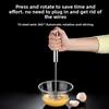 11/12/13inch Stainless Steel Semi Automatic Whisk Blender for Home -Versatile Tool for Egg Beater, Milk Frother, Hand Push Whisk