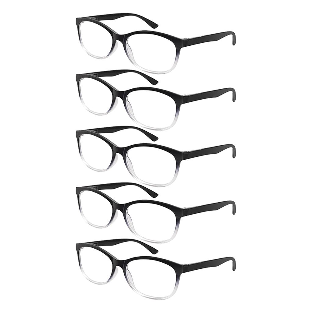 5PCS Auto-Focus Reading GlassesBlueLight Blocking Reading Glasses Lightweight PC Frame Unisex Design