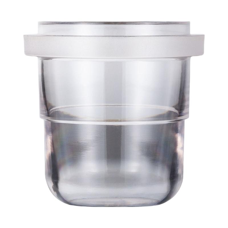 Espresso Powder Cup Dosing Accessory Coffee Dosing Bowl Dosing Tool Plastic Texture Present for Espresso Enthusiasts