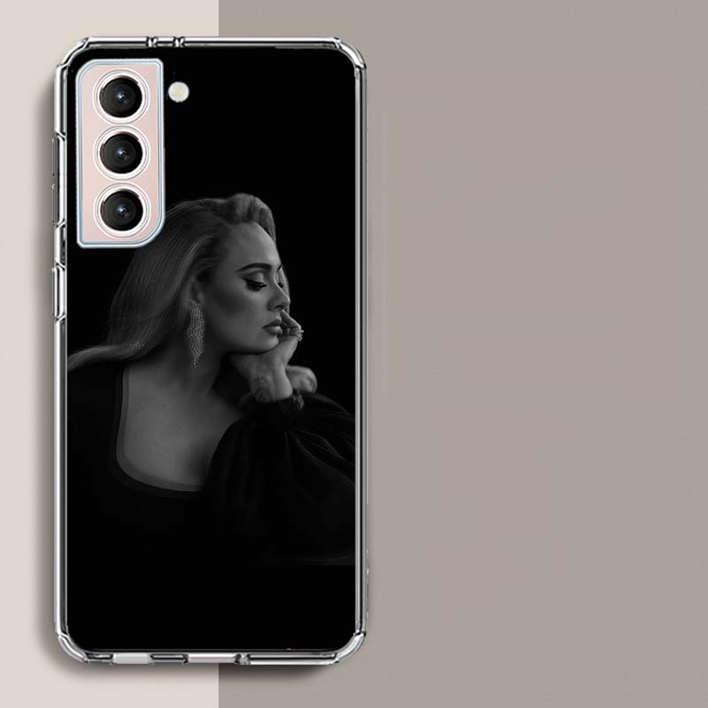 Singer A-Adele Phone Case For Samsung A16 A26 A36 A56 A17 A15 A25 A35 A55 A14 A24 A34 A54 A04S A05S Galaxy Note 20 10 9 8 A9 A8