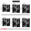2D Flat Printing 2pcs Drapes Butterfly 3 Durable Polyester Without Electricity Birthday Party Use for Holiday Parties Home Decor