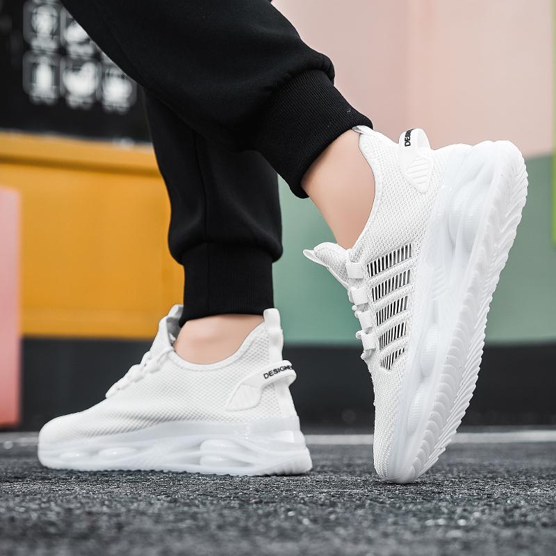 TUINANLE Herren/Damen Laufschuhe Professionelle Leichte Rutschfeste Verschleißfeste Laufschuhe für Herren Outdoor Lauf-Trainings-Sneaker