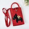 Dámská malá crossbody kabelka na mobil mini kabelka pro ženy kabelka s ramenním popruhem pletená kabelka crossbody kabelka háčkovaná kabelka kabelka pletená kabelka