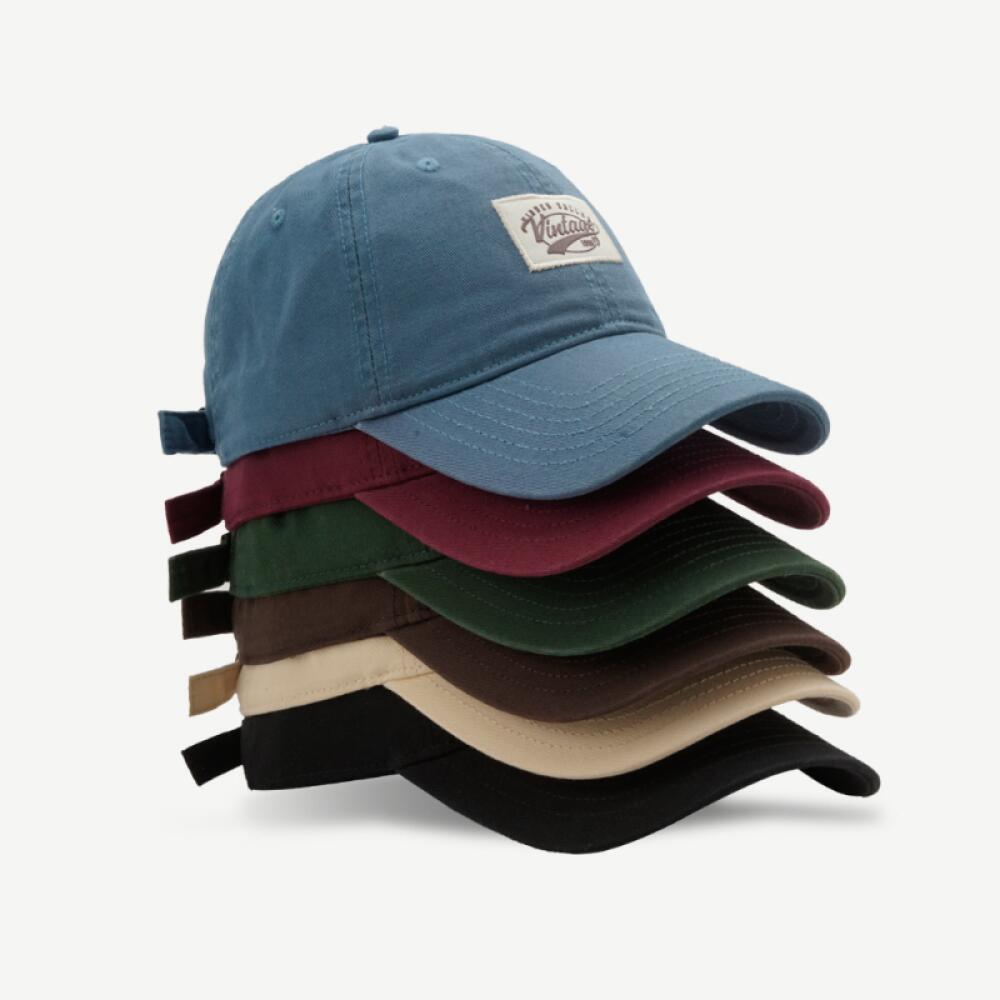 Letter Embroidered Soft Top Baseball Cap, Streetwear Plain Casual Hat For Men Women Spring Summer Korean Fashion Headwear