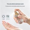 Portable 30ml & 50ml Vertical Stripe Glass Perfume Decanter Bottle