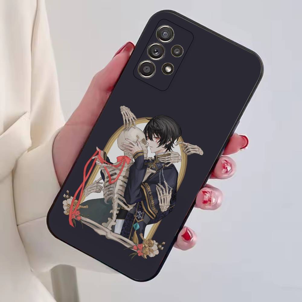 

Ensemble Stars R-Rei sakuma Phone Case Black Silicone Soft For Samsung S25,S24,S21,S22,S23,S30,Ultra,S20,Plus,Fe,Lite Samsung S25ULTRA