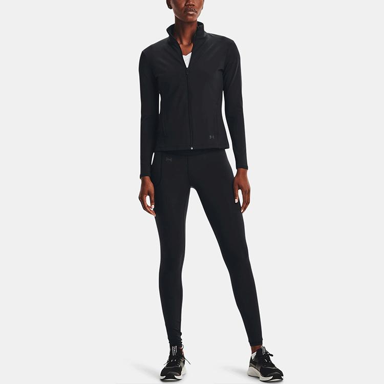 Under Armour Motion Solid Training Jacket Women Jacket Black 1366028-001