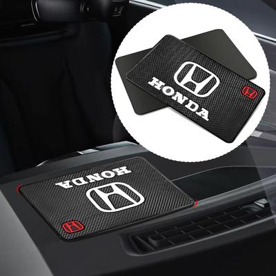 Almofada Antiderrapante para Carro Suporte de Telefone Tapete Antiderrapante Car Stlying para Mugen Power Honda Civic Accord CRV Hrv Jazz
