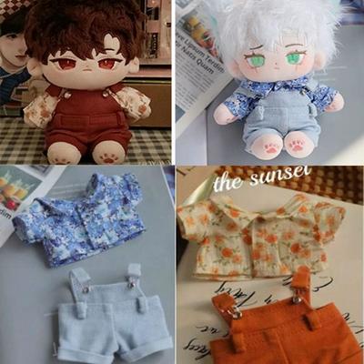 High Quality Mini Clothes 2 Colors Clothes Overalls Suit Accessories 20cm Cotton