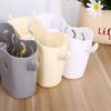 White/Beige/Grey Sink Drainage Basket Punch Free Strainer Storage Holder  Bathroom