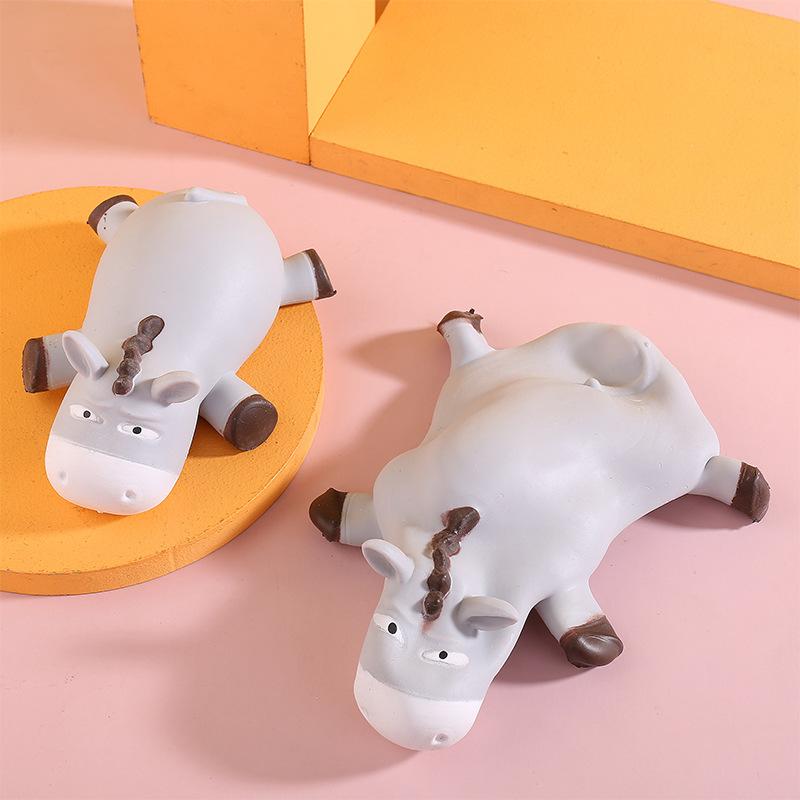 Anti-Stress Toys Cartoon Creative Donkey Funny for Kids Adults Toy Gift  1pcs