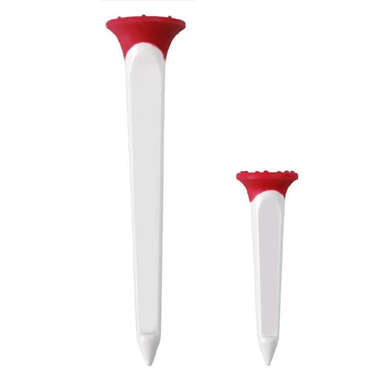 Golf-Tees Trainingsballhalter Multifunktionaler Kunststoff Stufen-Golf-Tees Reibungsarme Golf-Simulator-Tees Langlebig