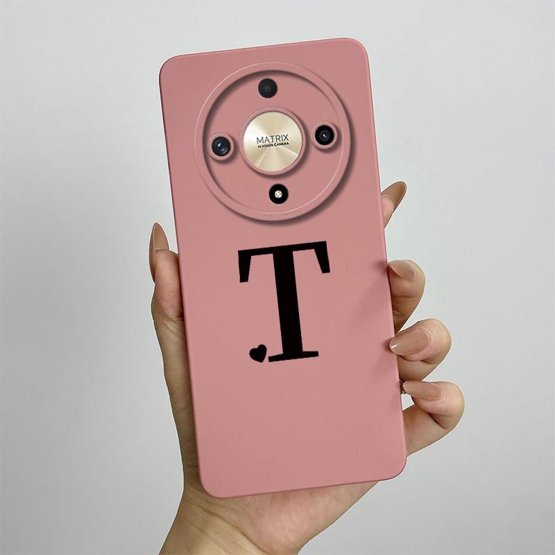 For Honor Magic5 Lite Case Magic 6 Lite Cute Couple Letters Cover Soft TPU Phone Case For Honor Magic6 Lite Magic 5 Lite Bumper