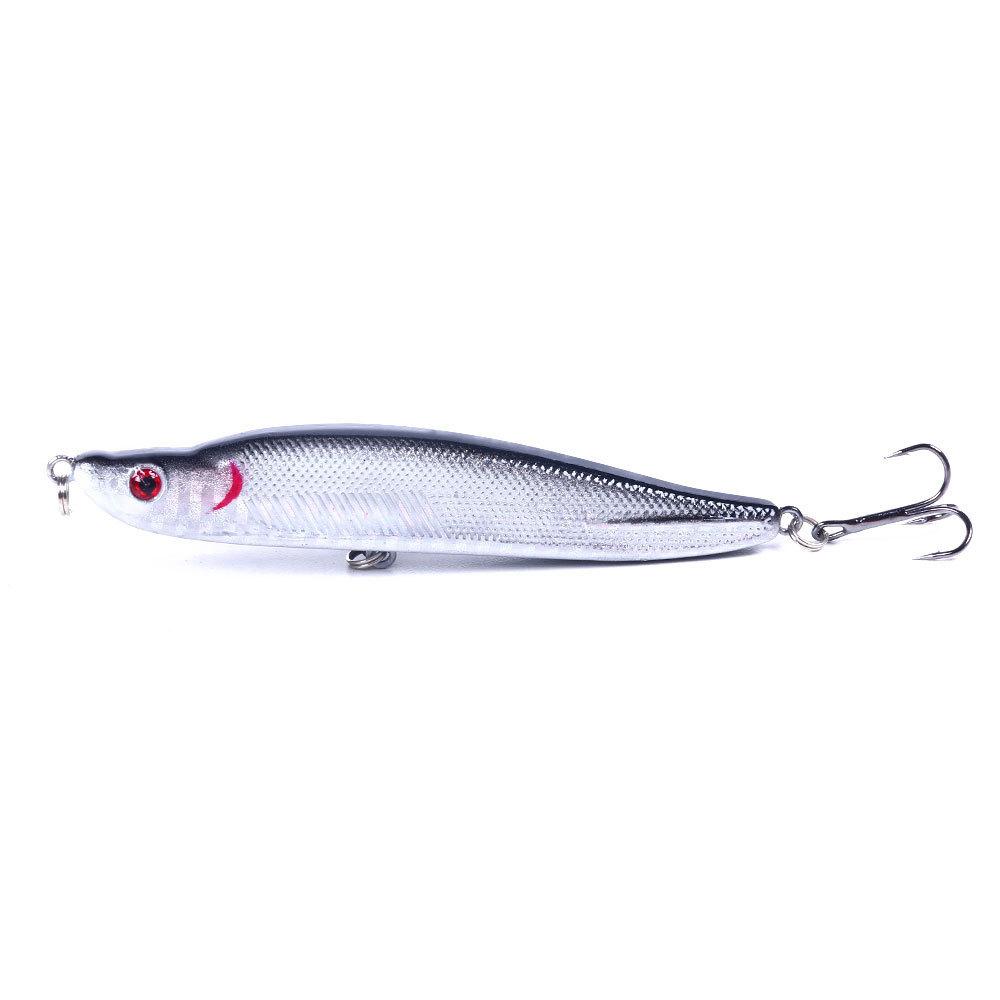 Long Casting Sinking Pencil Lure Bait9.5cm16g6No. Hook with Upturned Tip, Specially Designed for Freshwater and Sea Fishing, Har