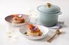 Le Creuset Cocotte Every 18" Cast Iron Enamel Pot, Sea Salt, Gas, Induction, Oven, and Dishwasher Safe [Official Japanese Product]