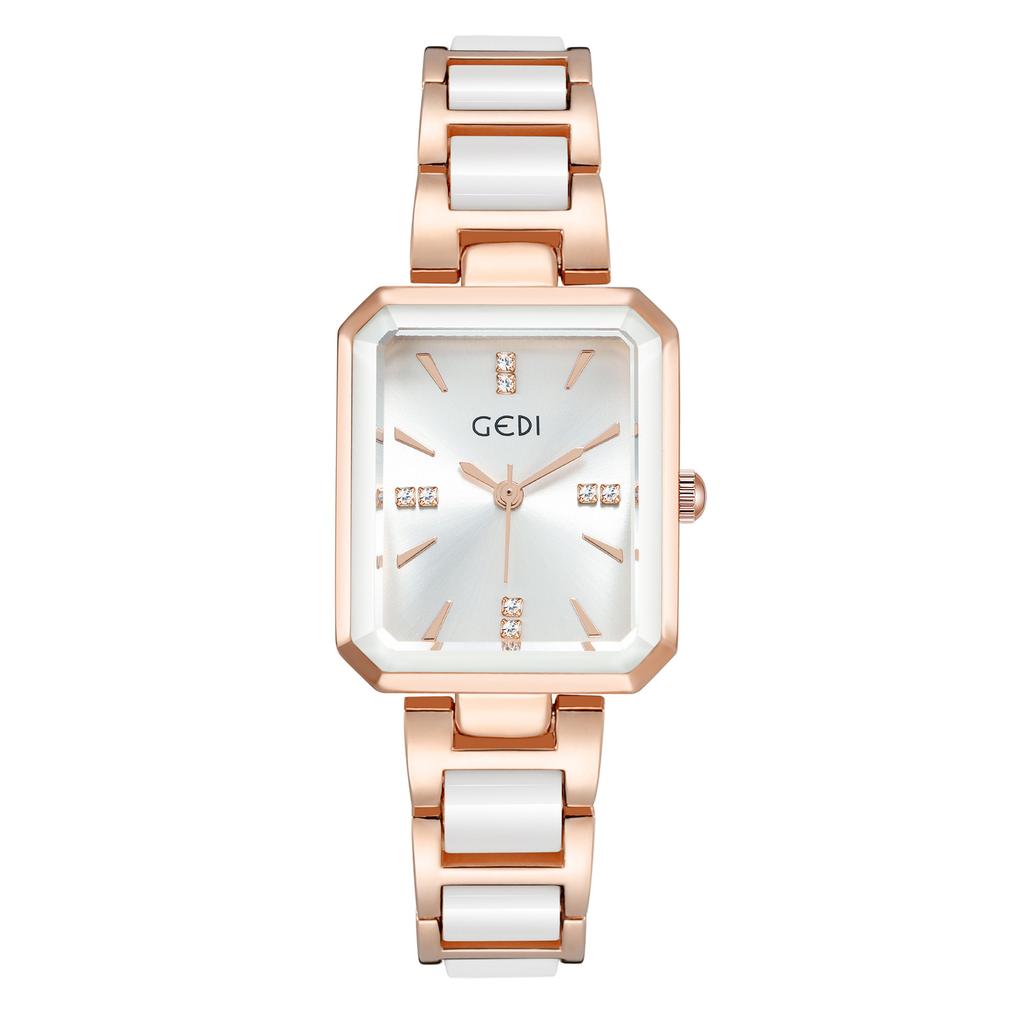 Niche High-End Watch Women'S Light Luxury Square Watces Waterproof Quartz Women'S Watch