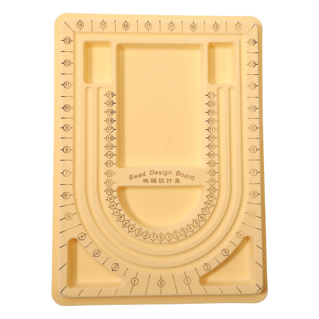 Gray Flocked Bead Board Professional Jewelry Organizer Tray Design Craft Shovel for Jewelry Making Measuring Tool Supplies