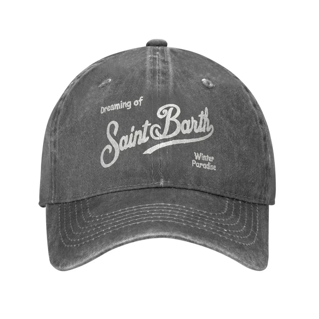 S-SAINT B-BARTH Trucker Hat Merch For Unisex Baseball Caps Vintage Wear Sun Caps Adjustable
