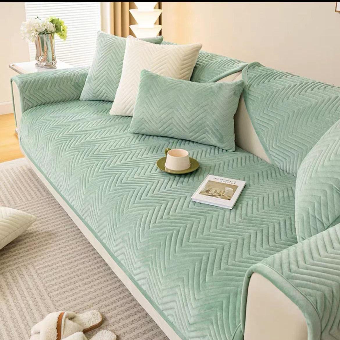 Всесезонная универсальная однотонная Нескользящая подушка для сиденья в стиле ретро которую можно стирать в машине подушка для чехла на диван плюшевая подушка для дивана 70x70 2837₽