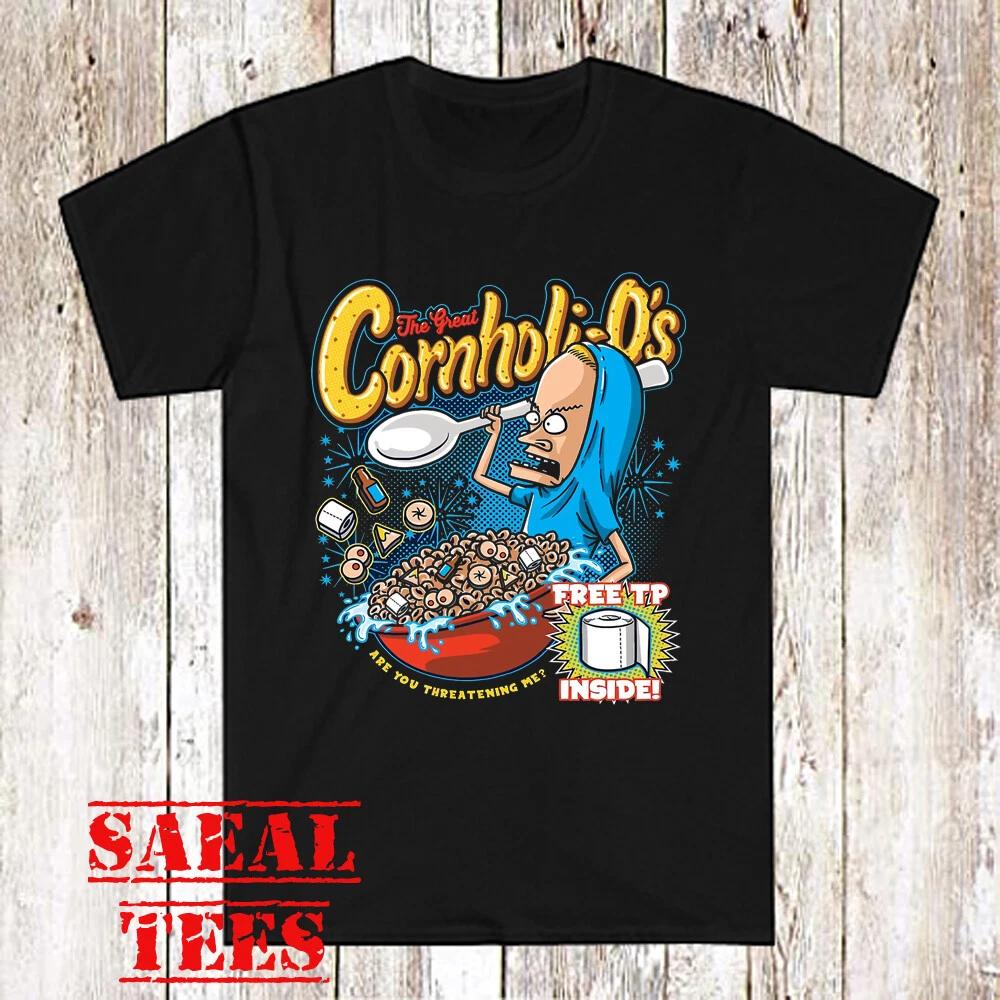 Beavis and Butthead Cornholios Men s Black Size S-5XL S