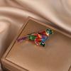 Exquisite and Distinctive Seven-color Thrush Brooch Creative Simulation Bird Corsages Fashionable Coat and Women's Suit Pins