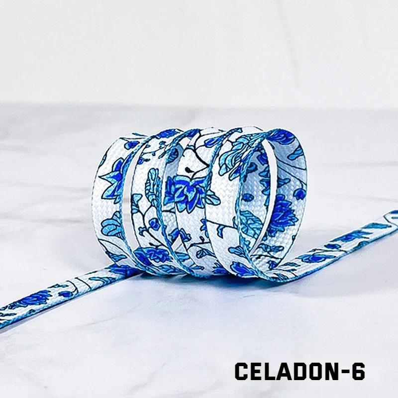 New Daisy Cherry Rope Shoe Laces Flower Shoelace for Sneakers Strap Sports Shoelaces Rubber Bands for AF1/AJ1 Shoes Accessories