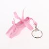 Mini Ballet Shoes Keychain Handmade Bag Pendant Cute Phone Lanyard Charm Lovely Accessory for Girls Daily Decoration Gift