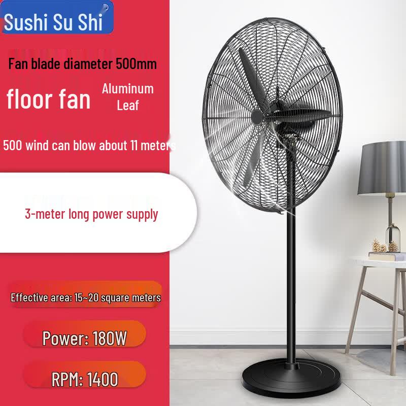 Powerful Industrial Floor Fan 500 Type