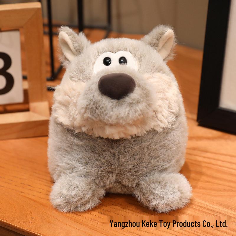 Cute Forest Animals Plush Toys - Lamb, Fox, Bear & Wolf