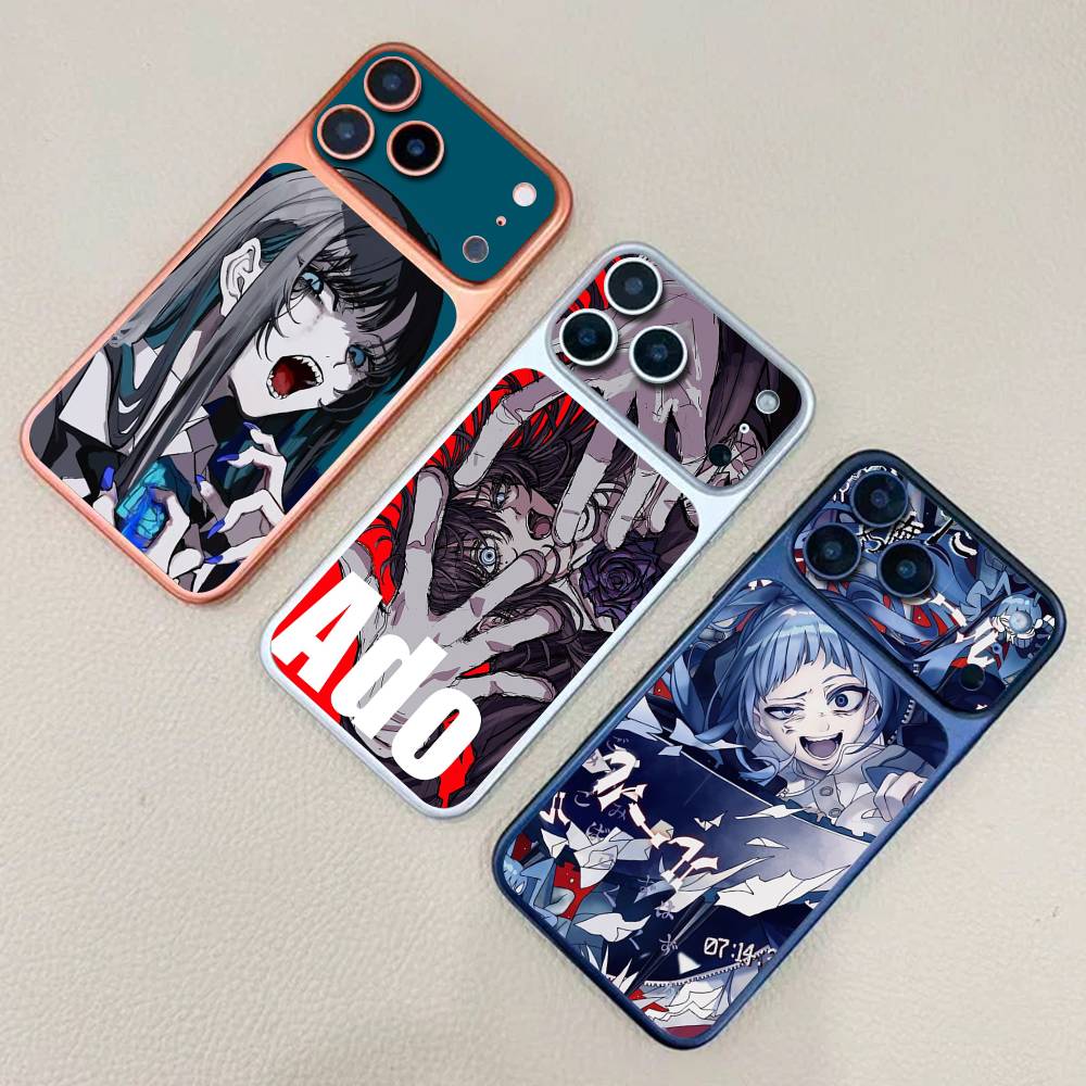 Virtual Singer Ado Anti-Scratch Back Decal Protective Wrap Skin For IPhone 17 Pro 17 Pro Max