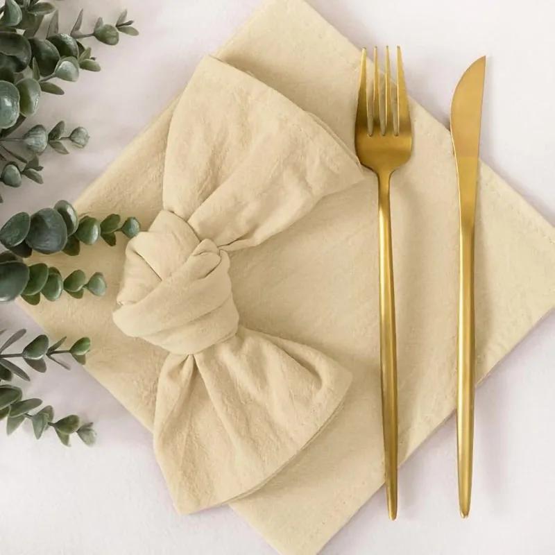10PCS 30X45CM 100% Cotton Cloth Napkins  Napkin Reusable Weddings Party Baby Shower Christmas Table Decor Retro Napkins Reusable