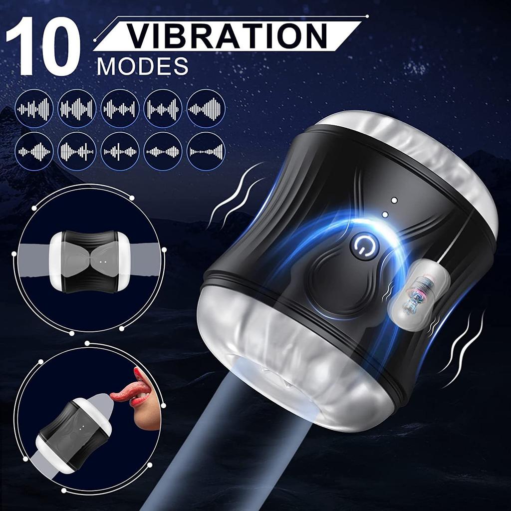 MasturbatorsMen's Standing HighCupVibrating Penis ExerciserAdult Erotic Products