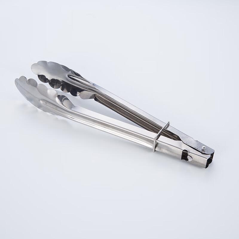 Thickened Stainless Steel Food Tongs