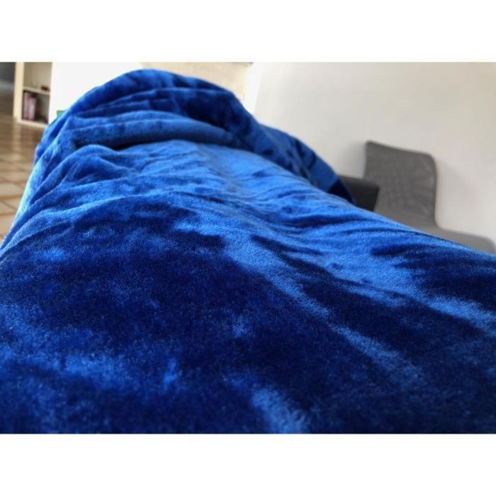 XL Kunstfell Mikrofaser Nerzdecke Groß 220 x 240 cm Boheme