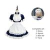 Maid Dress Lolita Game Anime Cosplay Performance Waitress Costume Uniform Party