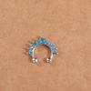 Trendy Unisex Geometric Rhinestone Simple Punk Bear Nose Cuff Fake Nose Ring Body Jewelry Nose Stud