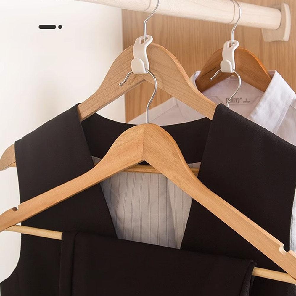 10Pcs/20Pcs Clothes Hanger Mini For Wardrobe Connector Hangers Wardrobe Space Hook Up Cascading Wardrobe Organizer Clothes