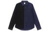 Shirts Men's Navy Blue Lapel Moderate Shirt DA4168-410