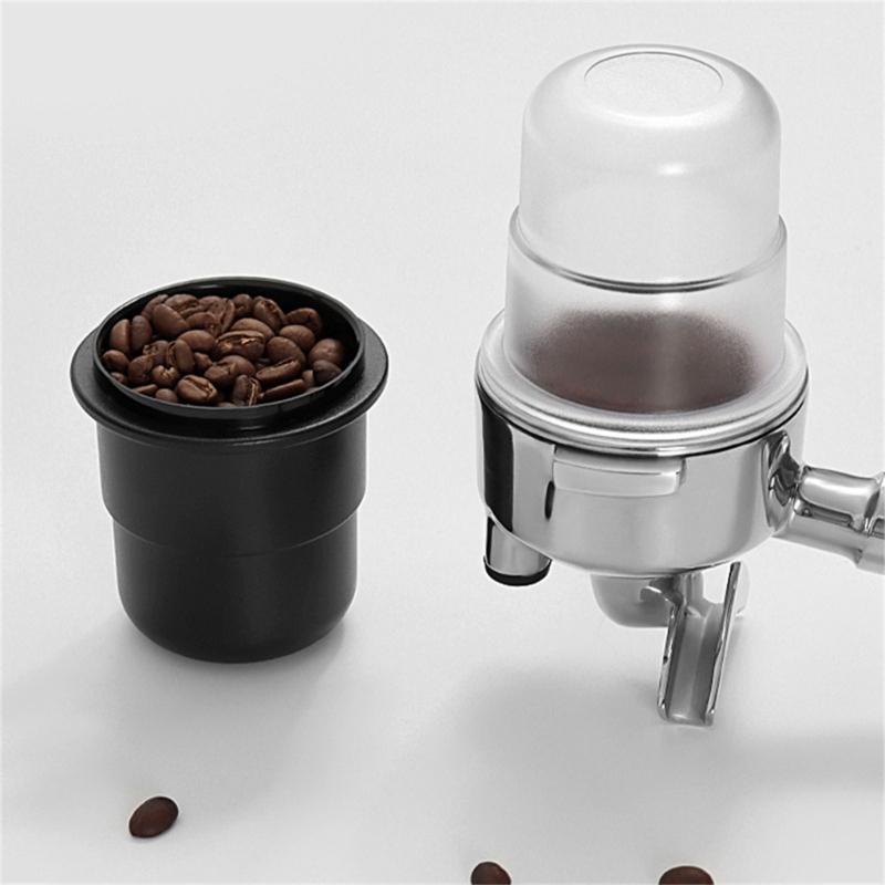 Coffee Dosing Cups Dose Cups Plastic Coffee Machine Handle Dosing Cups Mugs Perfect for Milktea Shops Homes Coffee Shops