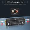 Portable 2 Channels RCA Ground Loop Isolator Professional Hum Eliminator Audio Signal Isolator Noise Filter for Home