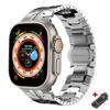 Ultra Titanium Color Strap for Apple Watch 49mm Series 10 9 8 7 41mm 45mm 44mm 46mm 40mm Luxury Metal Band for IWatch 6 5 4 SE
