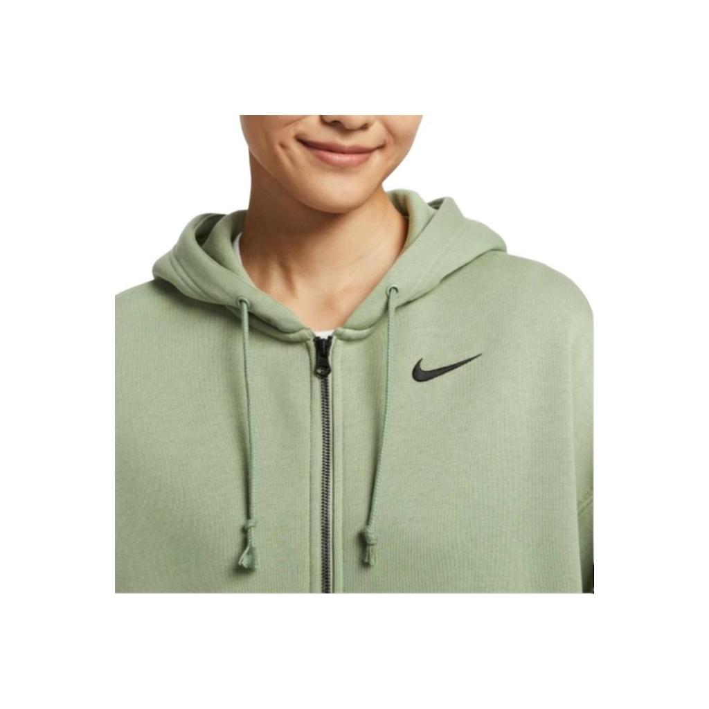Nike Fleece Lined Hooded Long Sleeve Jacket Women Jackets Light-Green DD5635-386