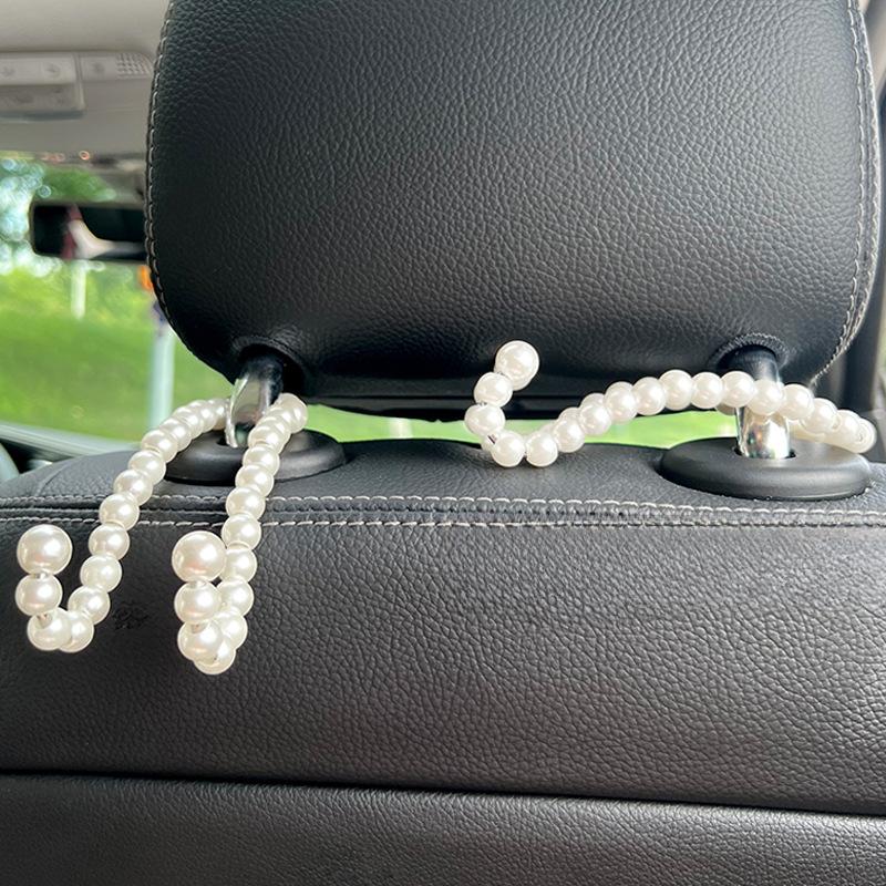 Car Hooks Multi-functional Car Rear Seat Back Hook Auto Back Seat Storage Organizer Hanger for Handbag Purse Bags Clothes