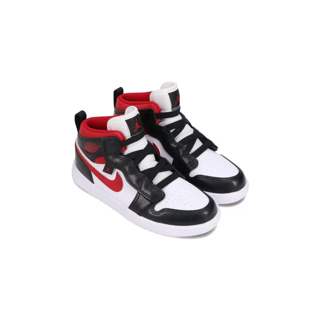 Jordan 1 Mid Alt Comfortable Versatile Non-Slip Shock Absorbing Wear-Resistant Mid-Top Kids Basketball Shoes Kids Basketball Shoes AR6351-122